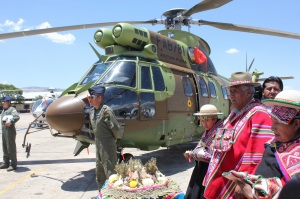 AS332 Delivery Ceremony_ Bolivia